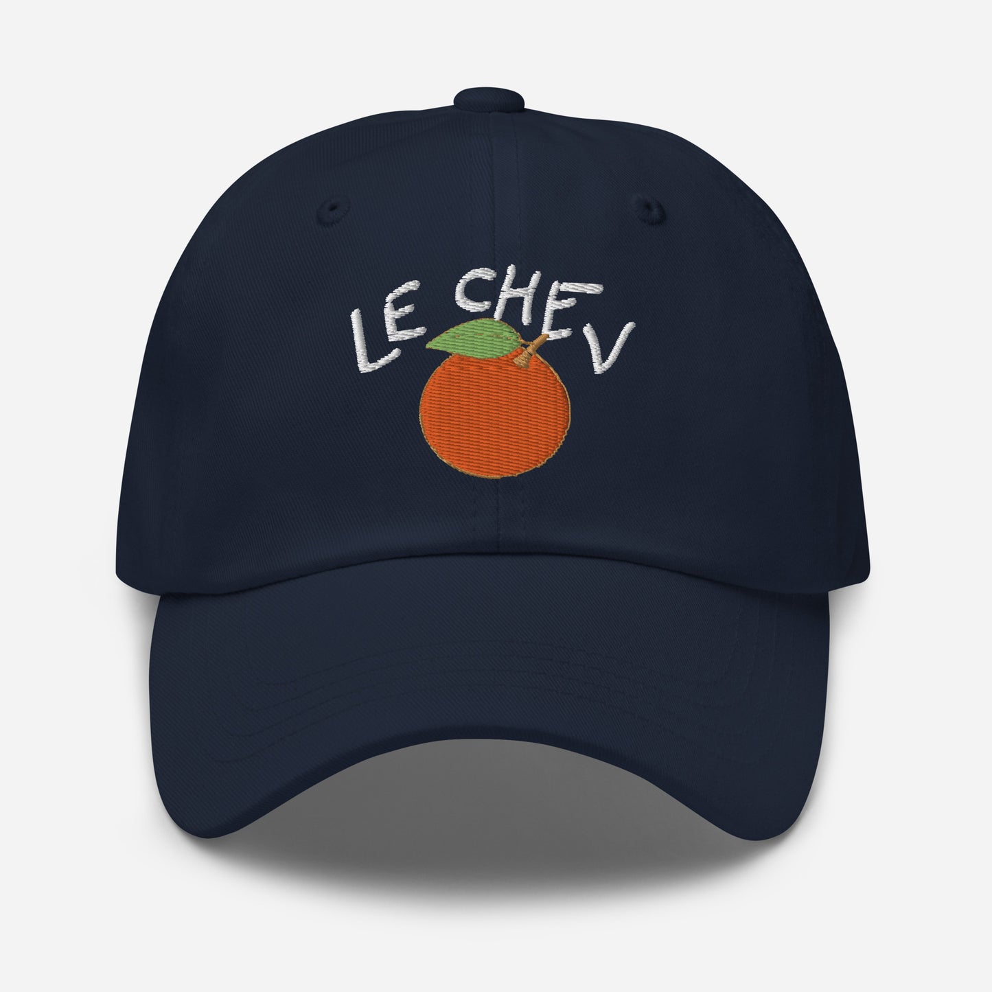 Le Chev Orange Hat - Navy