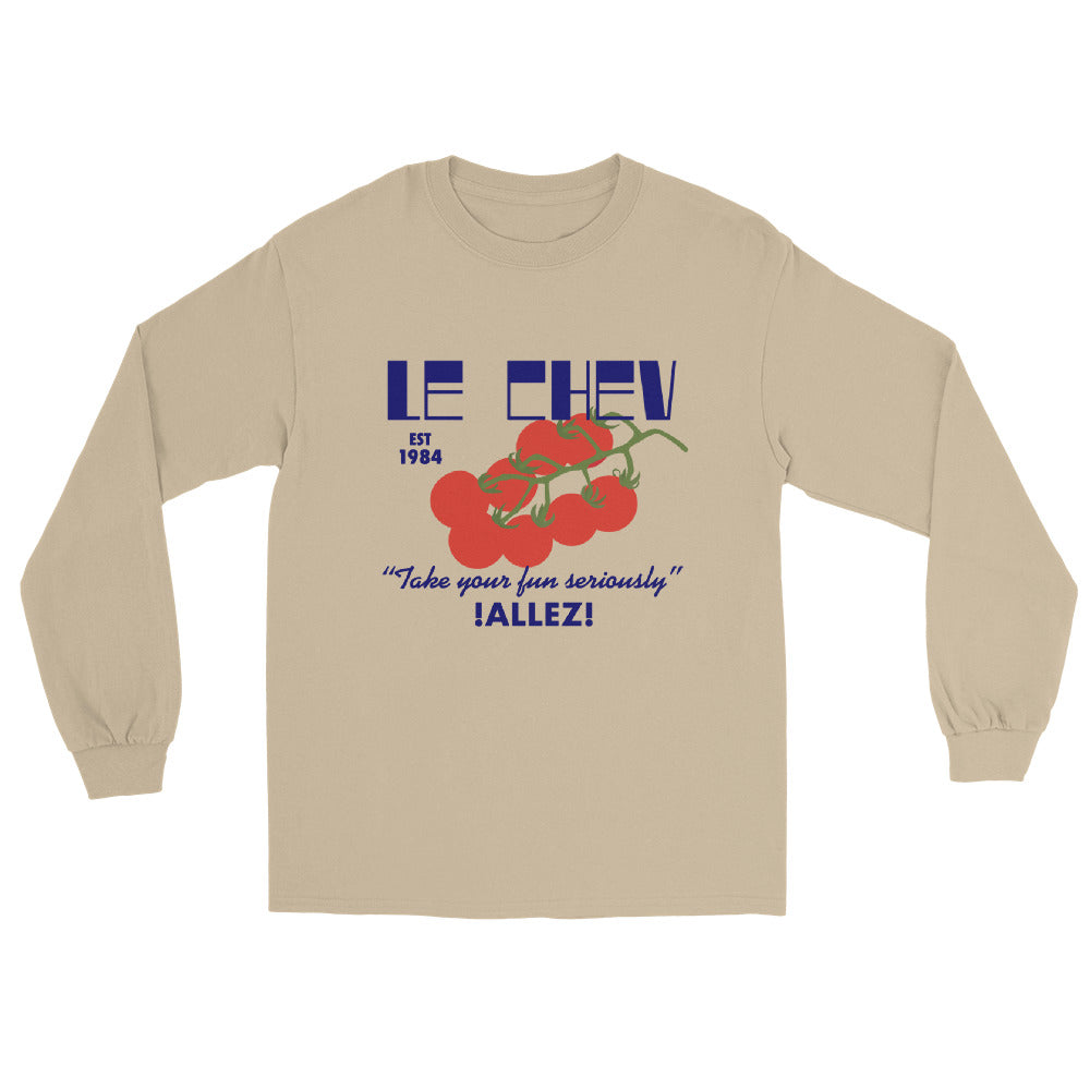 Le Chev Tomato T on Sand Long Sleeve