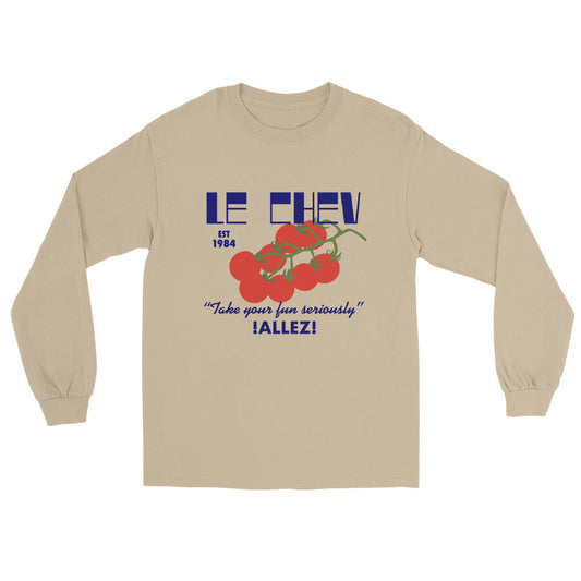 Le Chev Tomato T on Sand Long Sleeve